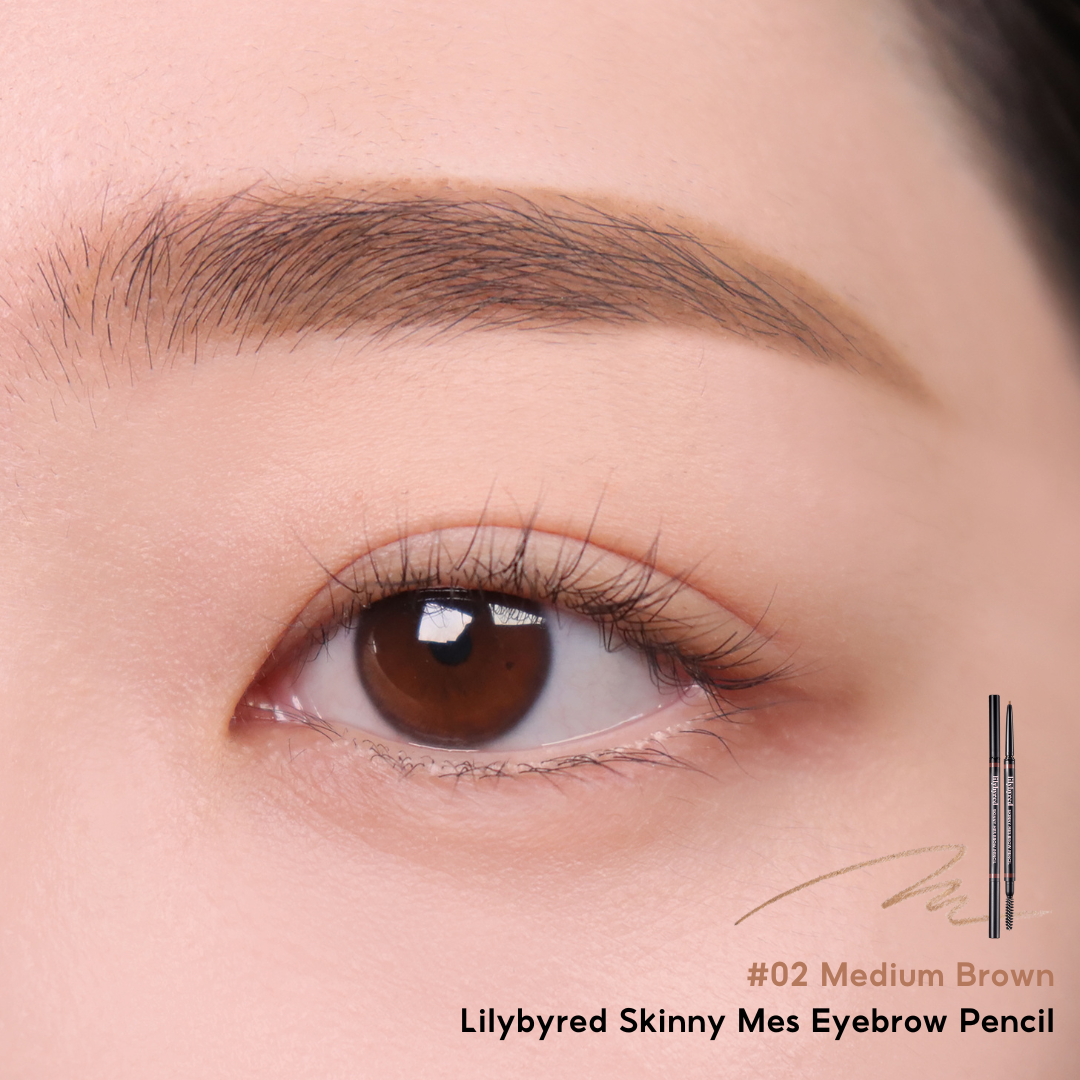 Bút Chì Kẻ Lông Mày Siêu Mảnh Lilybyred Skinny Mes Eyebrow Pencil 0.08g