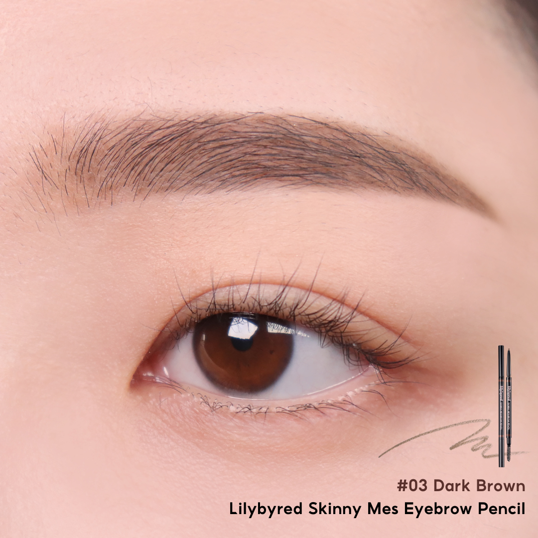 Bút Chì Kẻ Lông Mày Siêu Mảnh Lilybyred Skinny Mes Eyebrow Pencil 0.08g