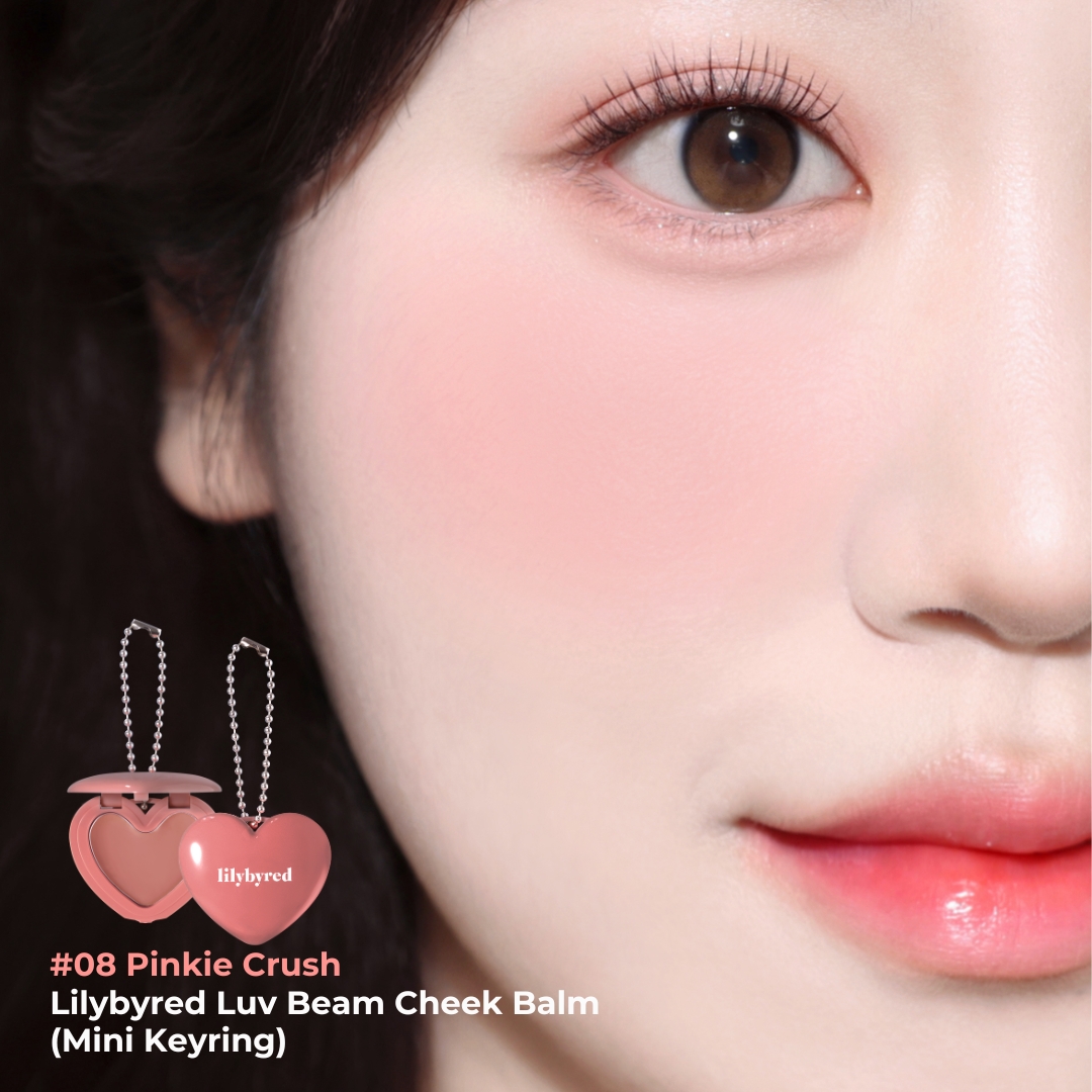 (Mini size) Má Hồng Dạng Kem Lilybyred Luv Beam Cheek Balm Màu 08 Pinkie Crush 1.6g