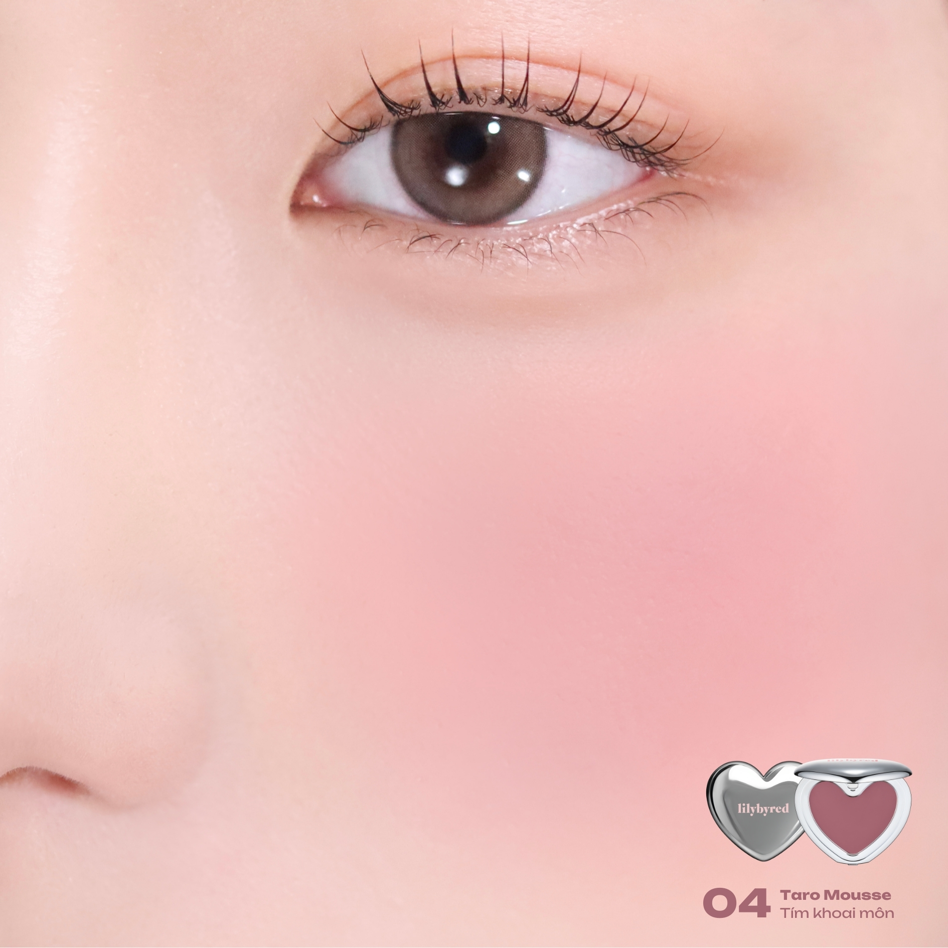 Má Kem Bùn Lilybyred Luv Beam Cheek Mousse 3.8g