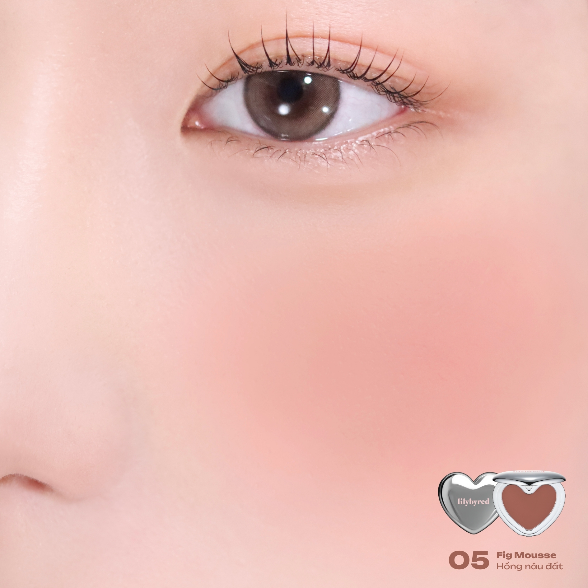 Má Kem Bùn Lilybyred Luv Beam Cheek Mousse 3.8g