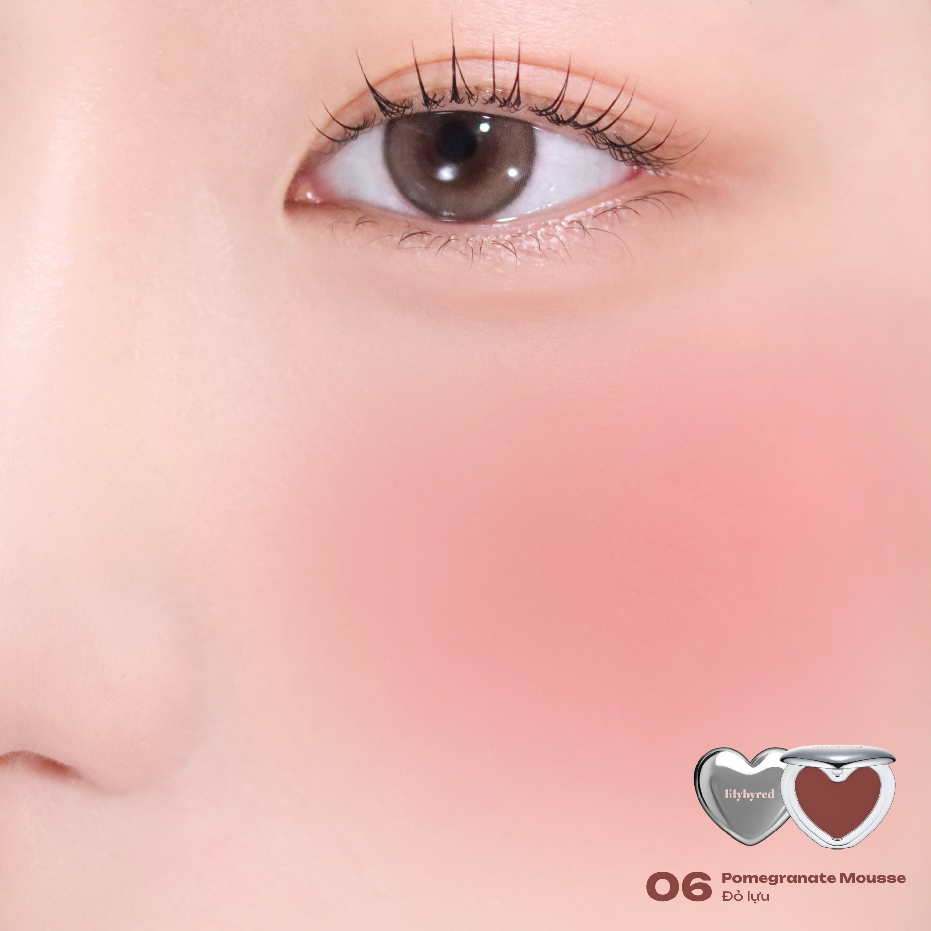 Má Kem Bùn Lilybyred Luv Beam Cheek Mousse 3.8g