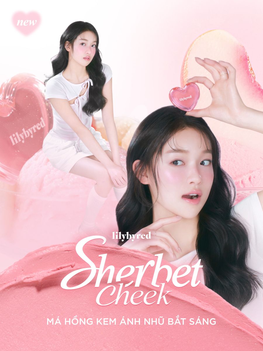 Mới! Lilybyred Luv Beam Sherbet Cheek – 7 Màu Chuẩn Xinh