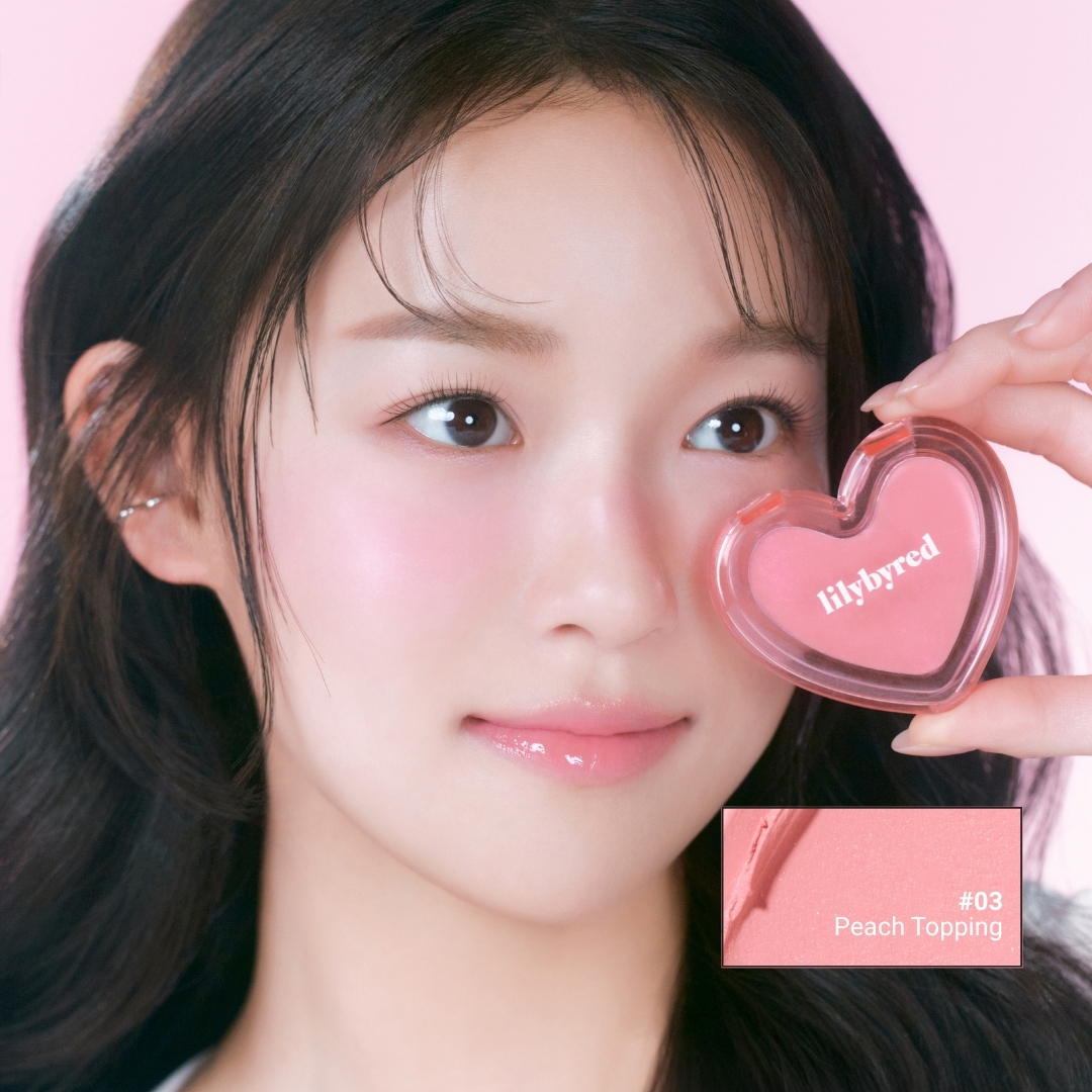 Má Kem Xốp Hạt Nhũ Bắt Sáng Lilybyred Luv Beam Sherbet Cheek 3.5g