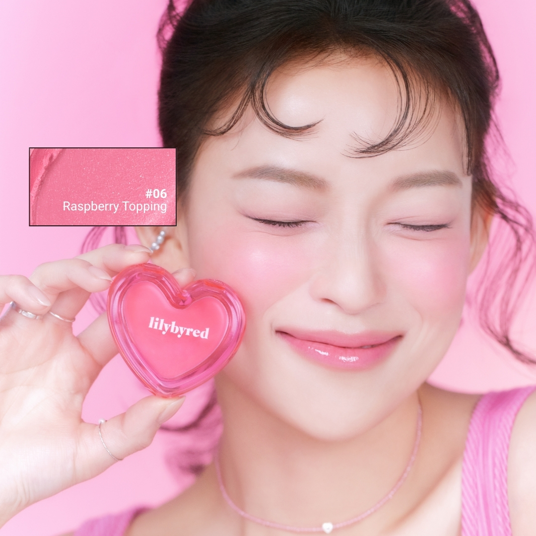 Má Kem Xốp Hạt Nhũ Bắt Sáng Lilybyred Luv Beam Sherbet Cheek 3.5g