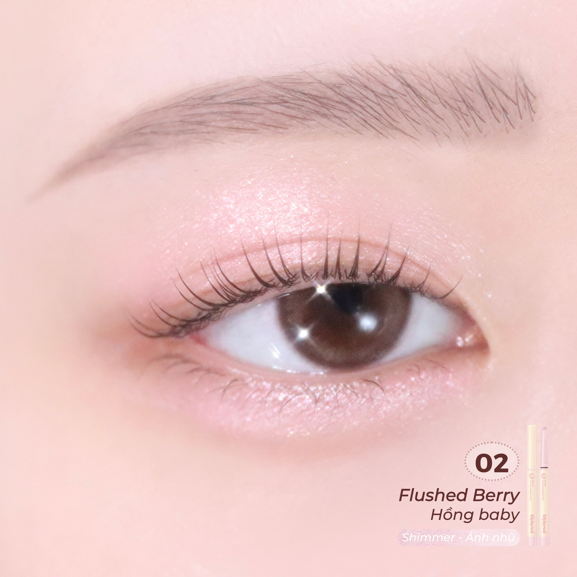 Sáp Kẻ Bọng Mắt Lilybyred Smiley Eye Blending Stick 0.22g